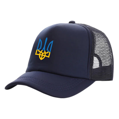 Ukraine Hat Baseball Cap Cool Summer Unisex Mesh Net Caps