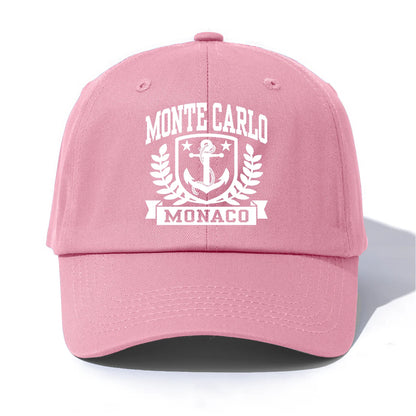 MONTE CARLO Print Baseball Cap For Adults