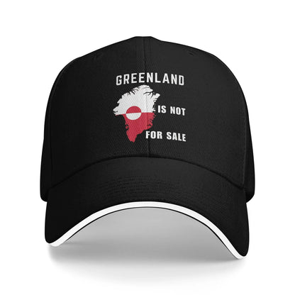 Greenland Is Not For Sale Caps For Men Women Stylish Baseball Cap