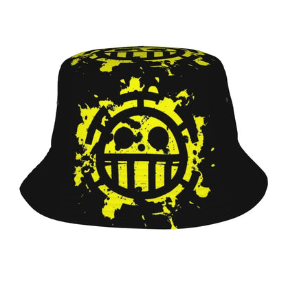 One Piece Straw Hat Luffy Skull Logo Bucket Hat
