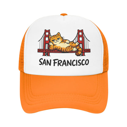 Cat San Trucker Baseball Cap