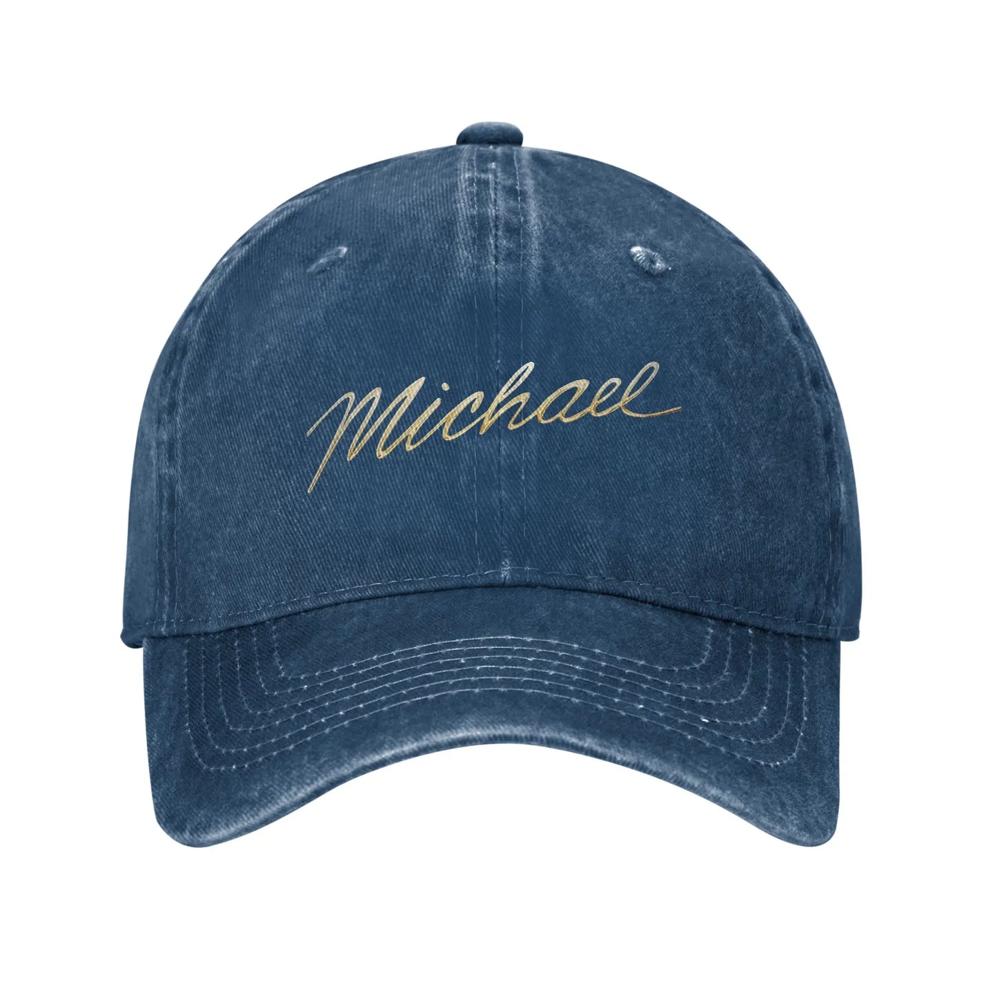 MJ Baseball Caps Classic Distressed Headwear