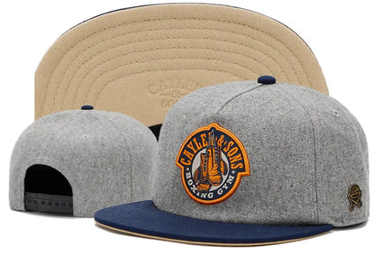 Classic Snapback Hat Cap Hip Hop Style Flat Bill Blank