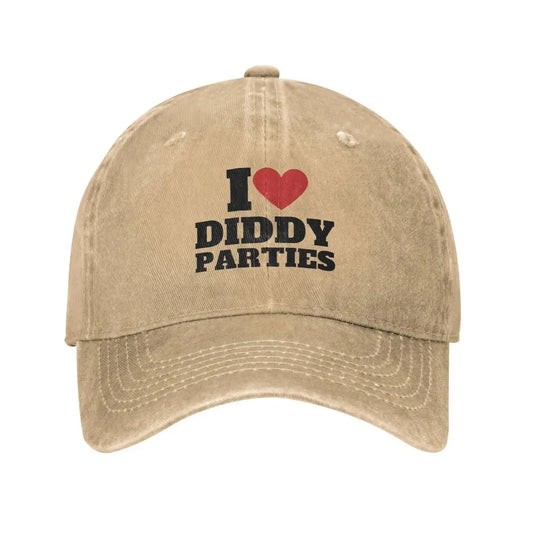 Spring I Love Diddy Parties Baseball Cap