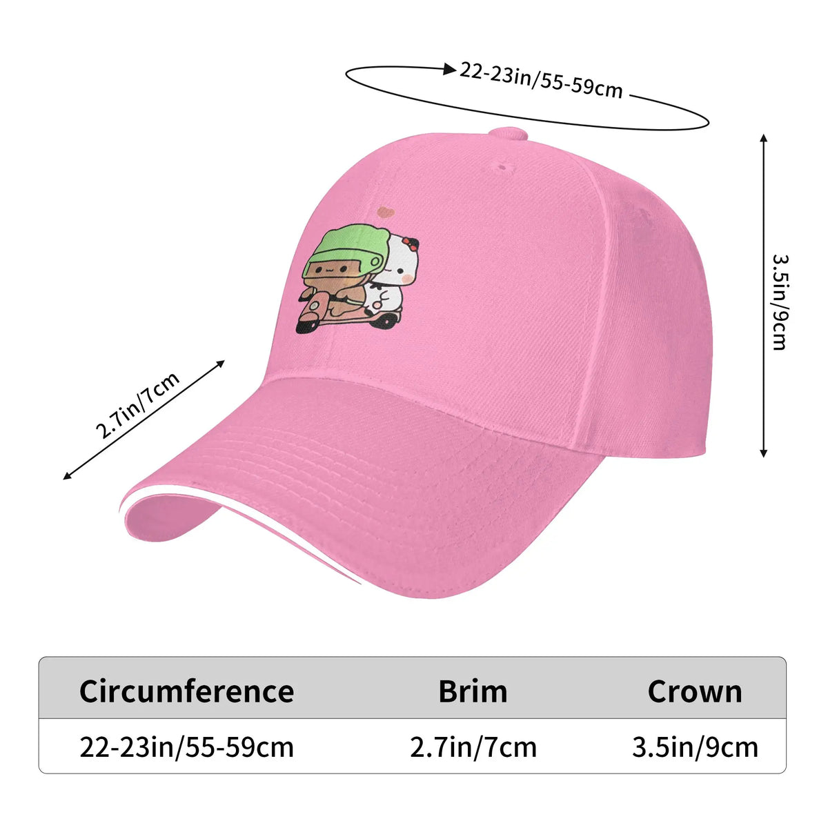 Dudu And Bubu Are Doing A Walk Baseball Cap