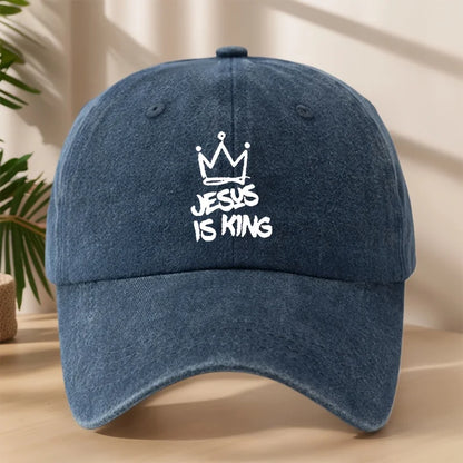 Crown Patterned Baseball Cap