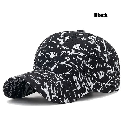 5 Colors New Fashion Youth Unisex Graffiti Style Sunshade Baseball Cap