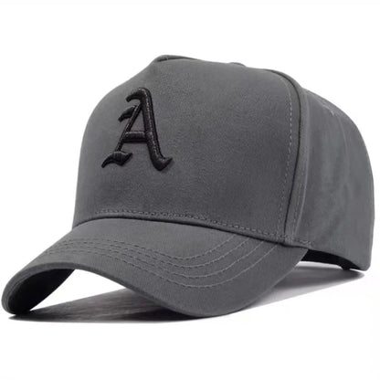 Summer Men baseball Cap Letter A Embroidery