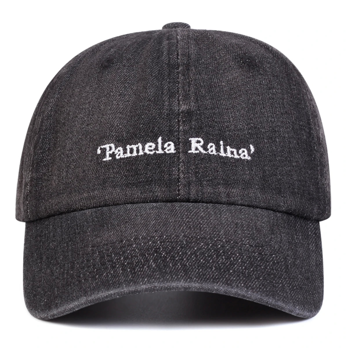 Unisex Pamela Raina Letter Embroidery Wash Baseball Caps
