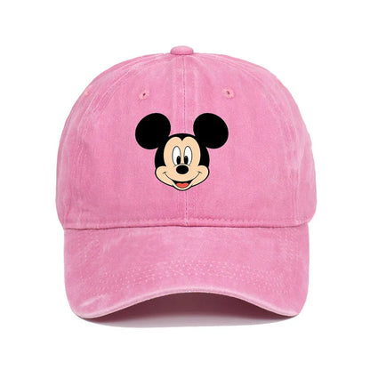 Mickey Mouse Print Kawaii Baseball Cap
