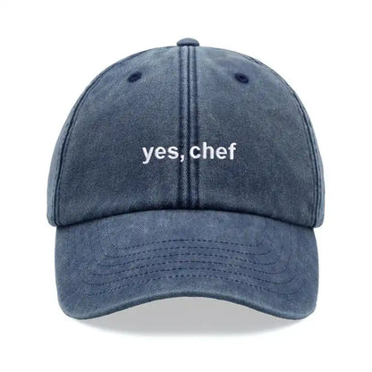 "yes, Chef" Printing Baseball Cap