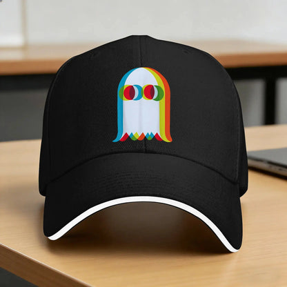 Ghost Trippy Vaporwave Hunting Camping Baseball Caps