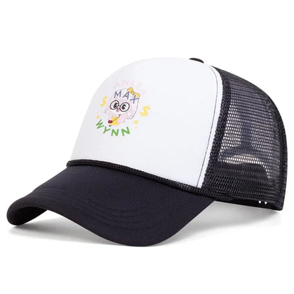 Unisex Girl Letter Printing Baseball Net Caps