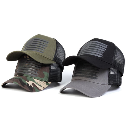 Unisex US Flag Print Baseball Caps