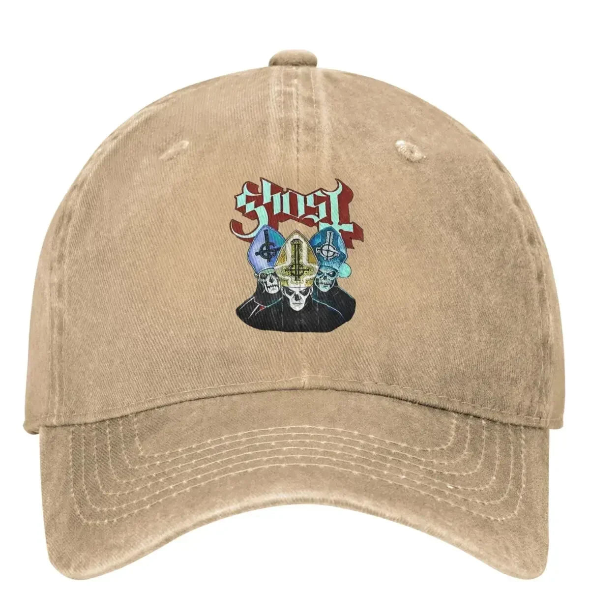 Ghost B.C. Band Denim Baseball Cap