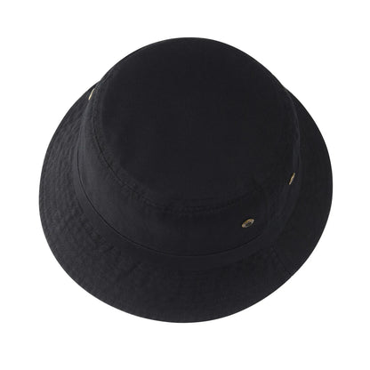 BOTVELA Cotton Twill Bucket Hats Unisex Short Brim Outdoor