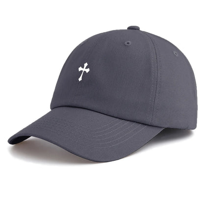 CROSS Print Baseball Cap For Adults