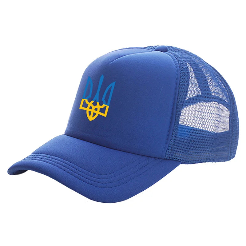 Ukraine Hat Baseball Cap Cool Summer Unisex Mesh Net Caps