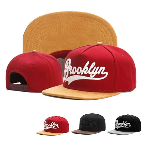 Unisex Brooklyn Embroidery Hip-hop Hats Baseball Caps Snapback Caps