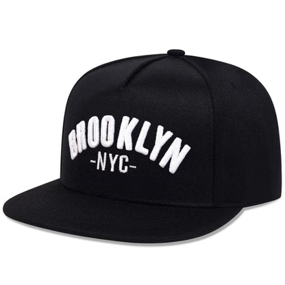 Unisex Brooklyn Embroidery Hip-hop Hats Baseball Caps Snapback Caps