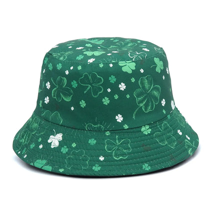 Panama Bucket Hats Animal Letter Print Fisherman Hat For Women Men