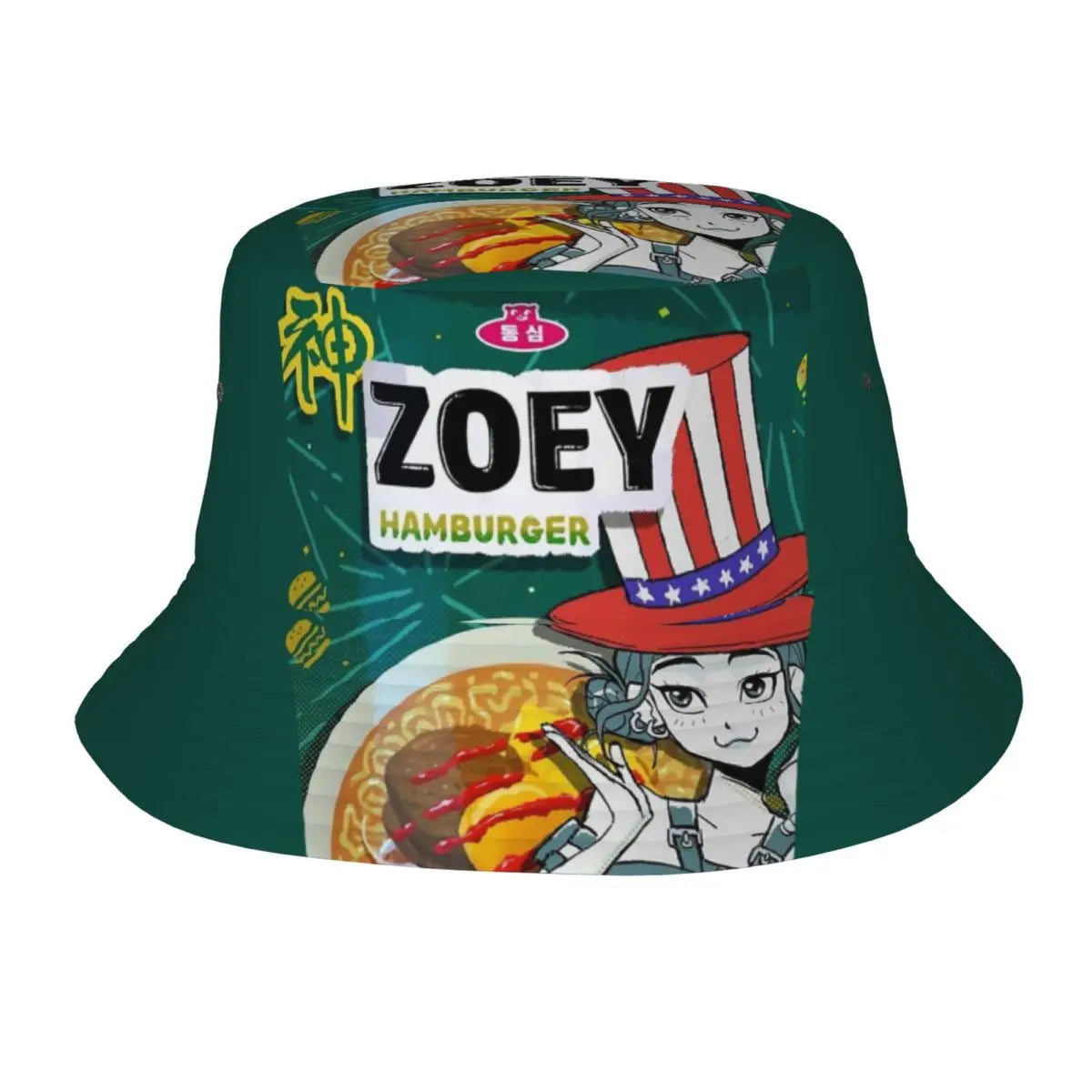 Travel Headwear Huntrix Girl Merchandise Bucket Hat Fashion Woman Sun Hat KPop Demon Hunters Panama Hat
