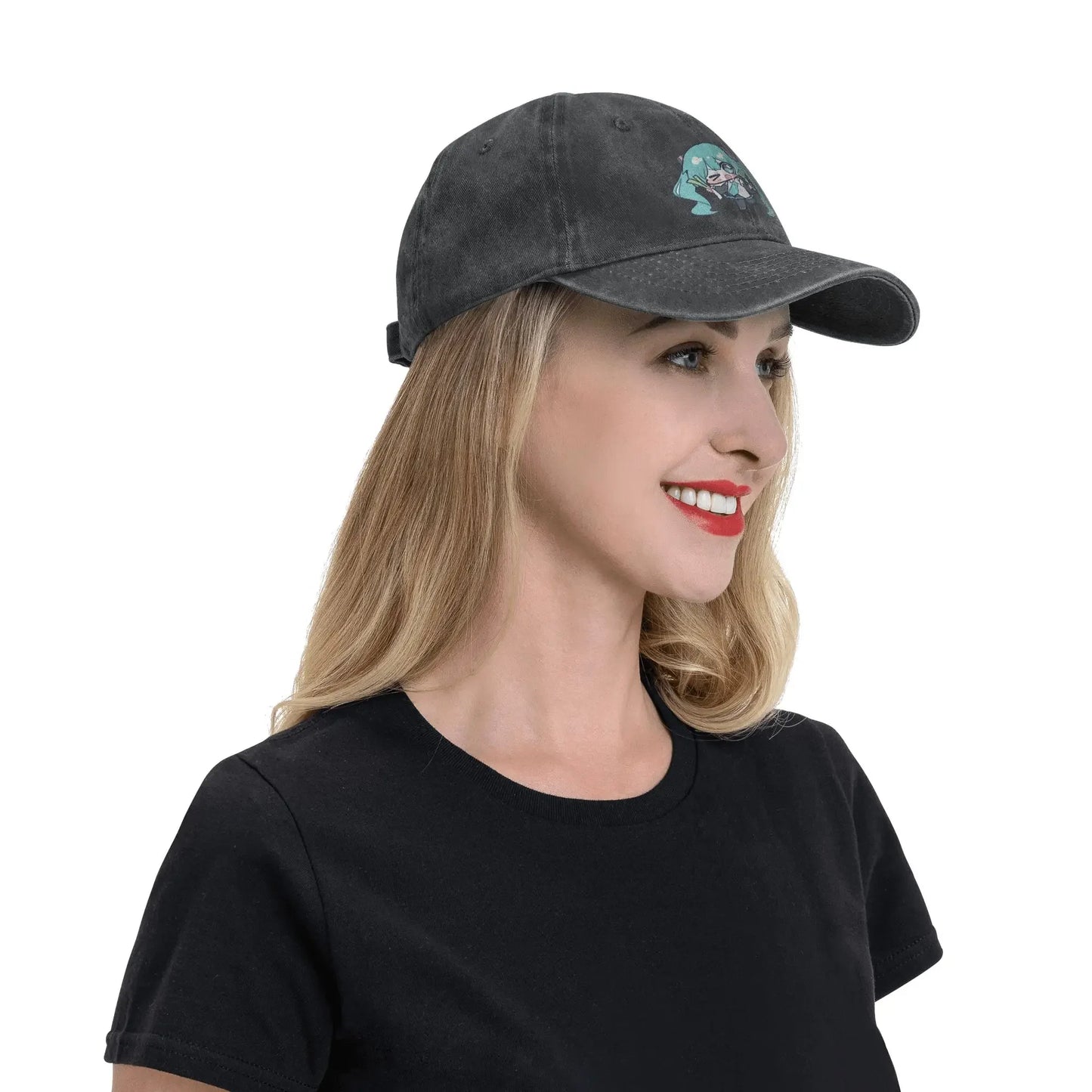 Casual Hatsunes Mikus Vocaloid Baseball Caps