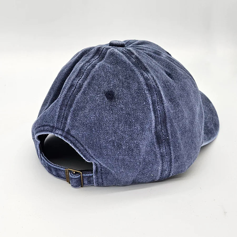 Embroidered Camel Cotton Baseball Caps Vintage Men Women