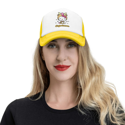 Hello Kitty Zodiac Capricorn Trucker Hats Mesh Baseball Cap