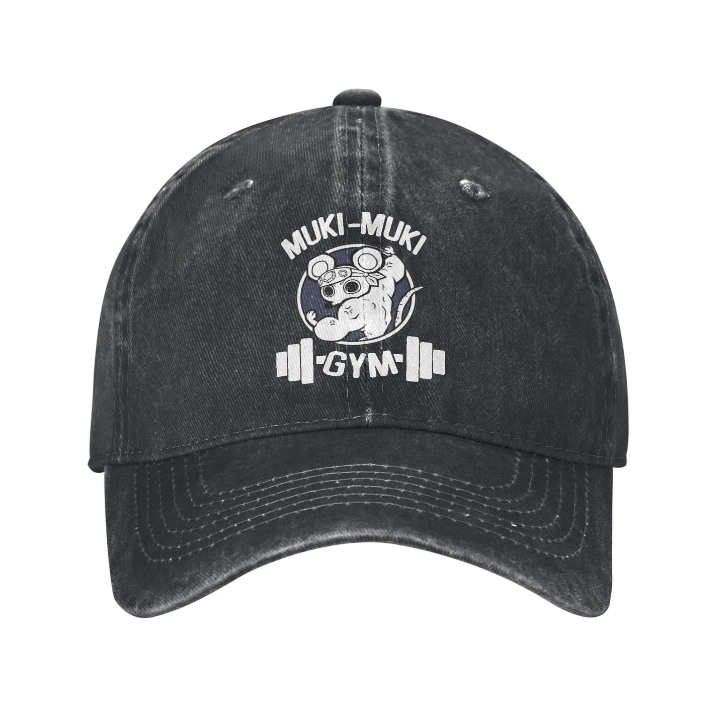 Muki Muki Gym Demon Slayer Men Baseball Cap Ninja Mouse