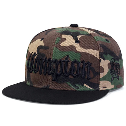 Men Compton Snapback Hats Bone Fashion Hip Hop Baseball Cap For Adult