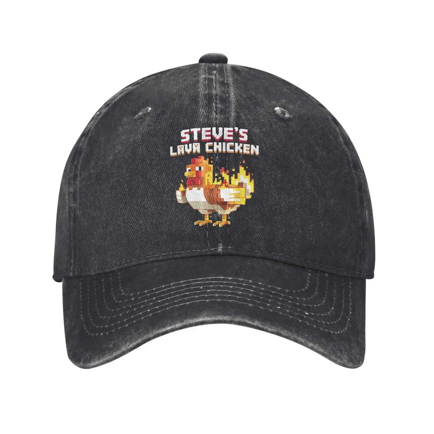 New Chicken Jockey Printed Cap Cotton Baseball Cap