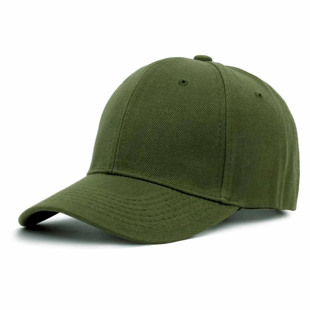 Solid Hat Smooth-Plate Sun Visor Cap Unisex Baseball Caps
