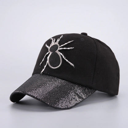 Skull Baseball Cap Halloween Party Funny Scary Expression Design