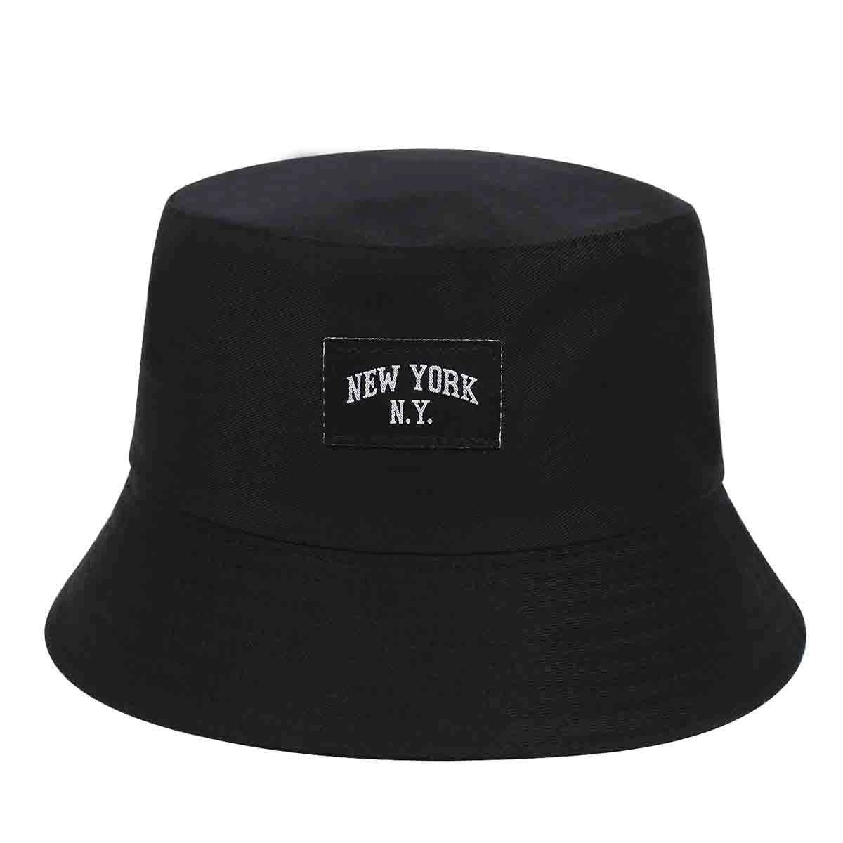 Men Women Letter Icon Bucket Hat Fashion Printing Hip Hop