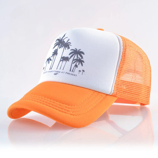 Snapback Mesh Baseball Cap Summer Outdoor Sport Hats