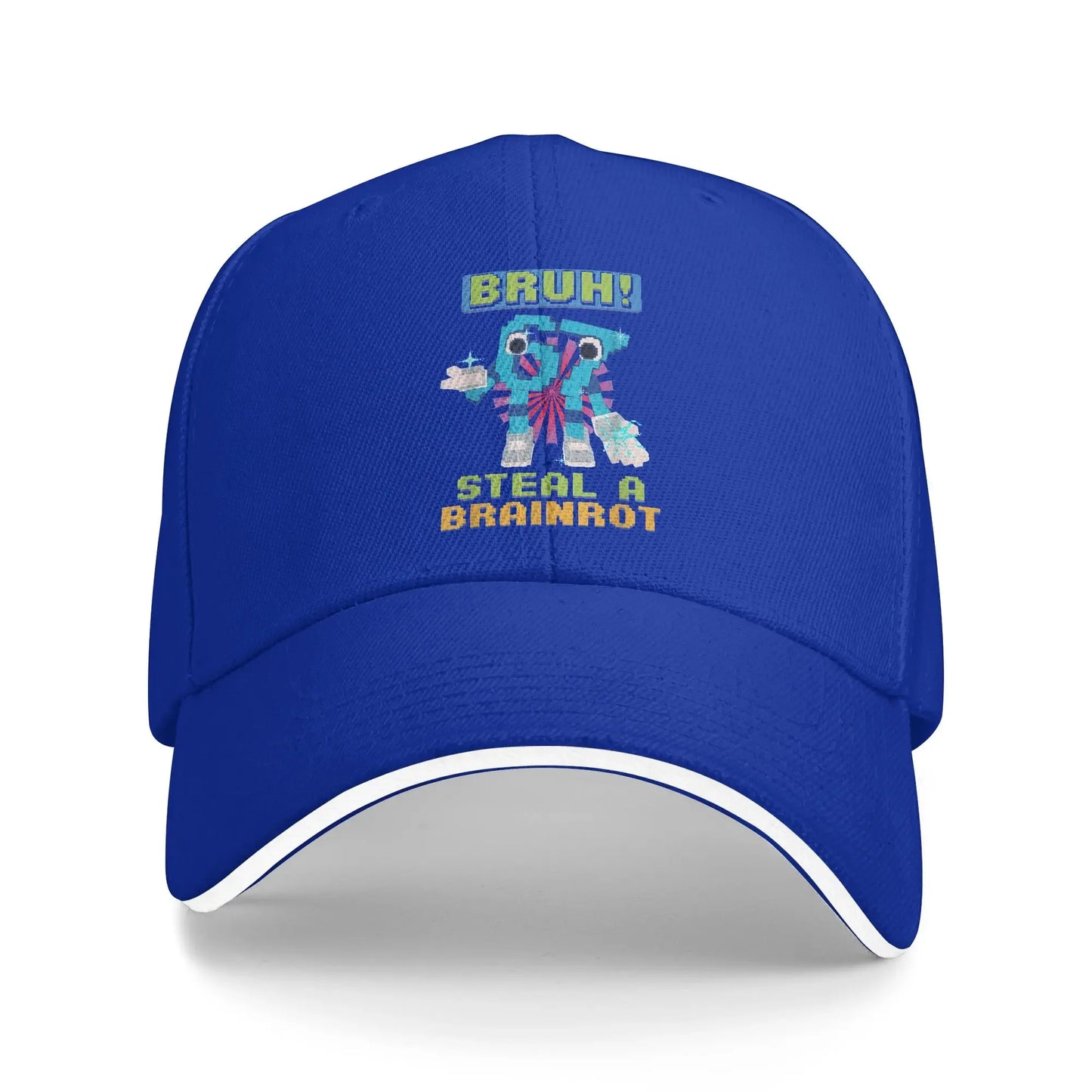 Steal A Brainrot Six Seven 67 Italian Brainrot Gaming Baseball Caps