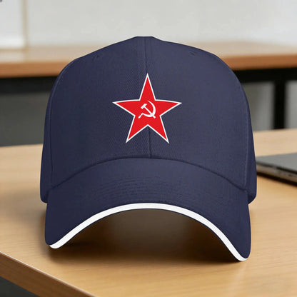 CCCP Red Star Sun Baseball Cap