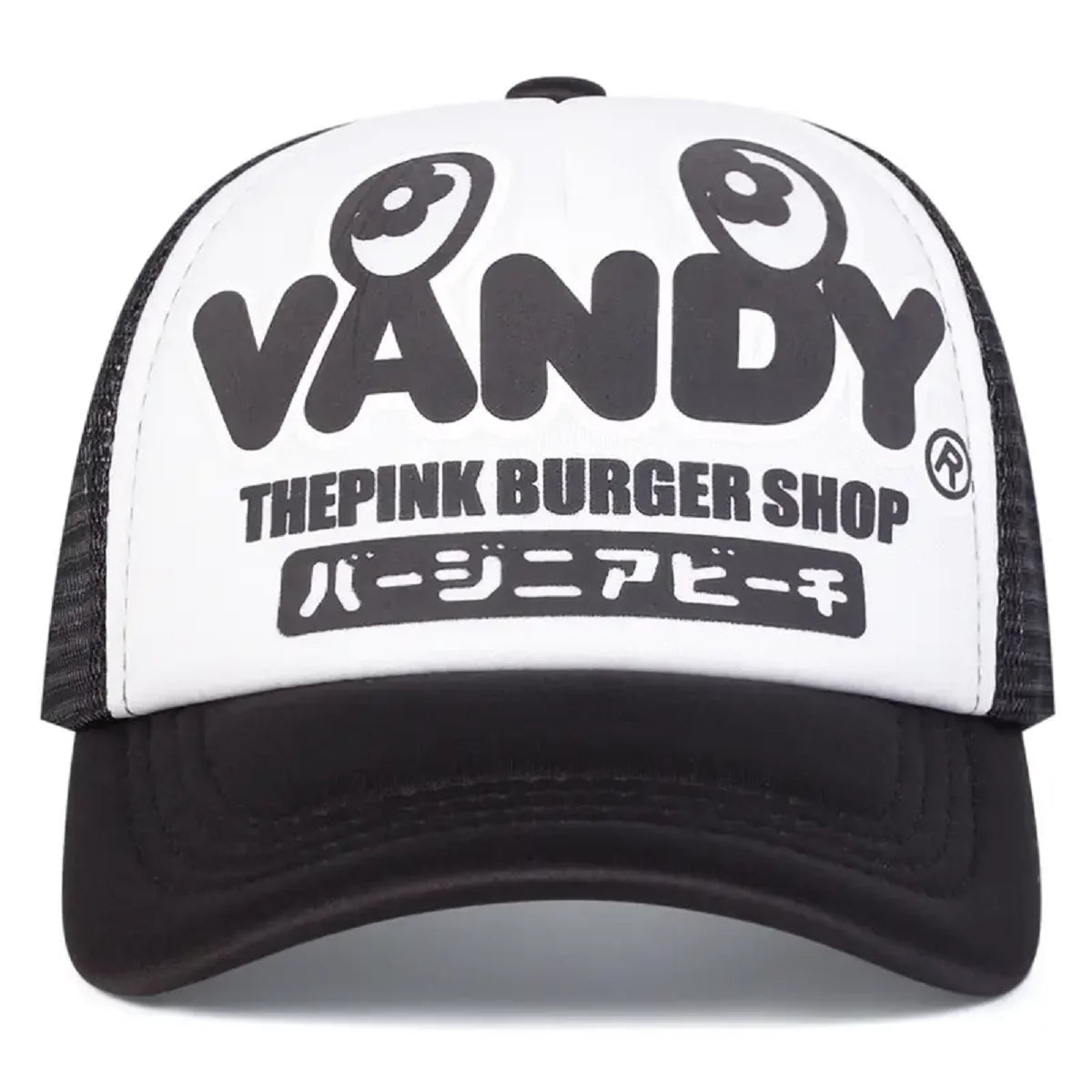 VANDY Japanese Printed Men's Mesh Cap Baseball Cap Hip-Hop Cap Women's