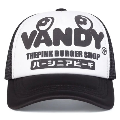 VANDY Japanese Printed Men's Mesh Cap Baseball Cap Hip-Hop Cap Women's