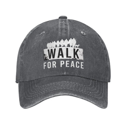 Walk For Peace Calm Steps Sun Baseball Cap