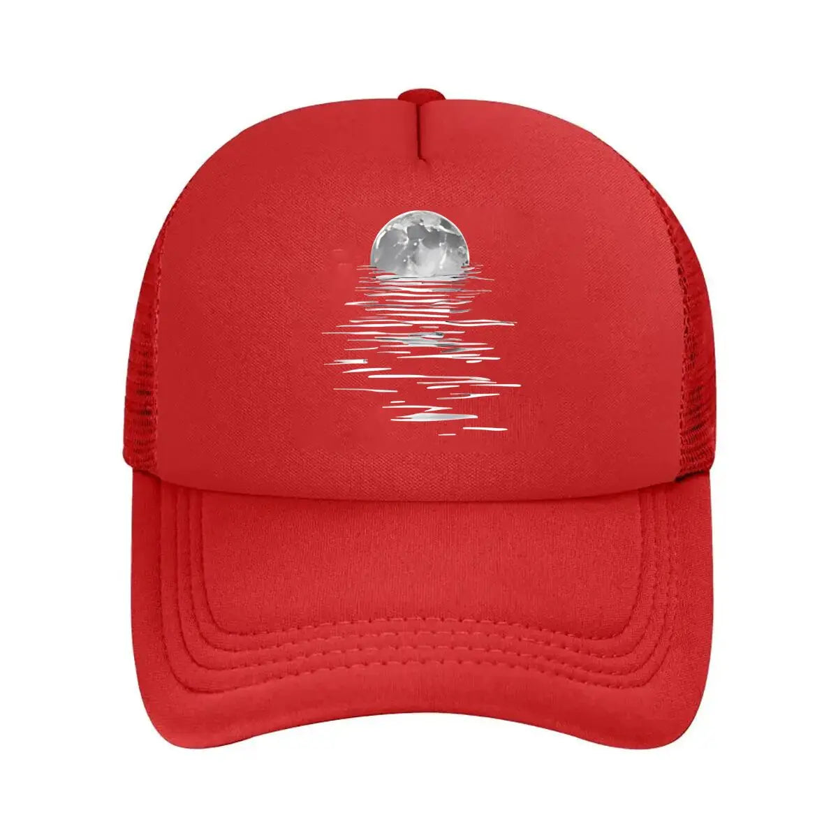 Minimalist Moon Phase Print Baseball Cap