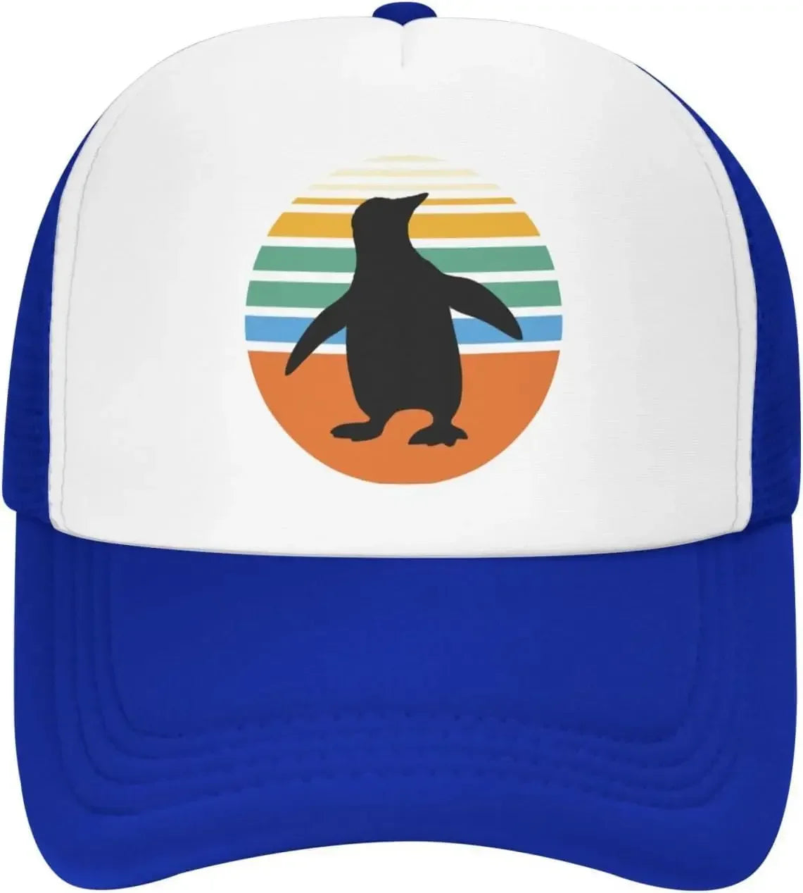 New Vintage Penguin Mesh Baseball Cap