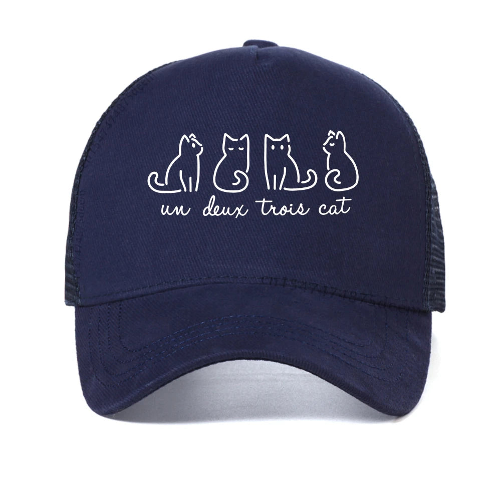 Cute Cat Baseball Cap Fashion For Cat Lovers