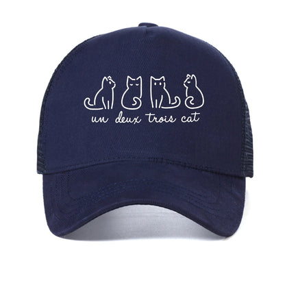 Cute Cat Baseball Cap Fashion For Cat Lovers