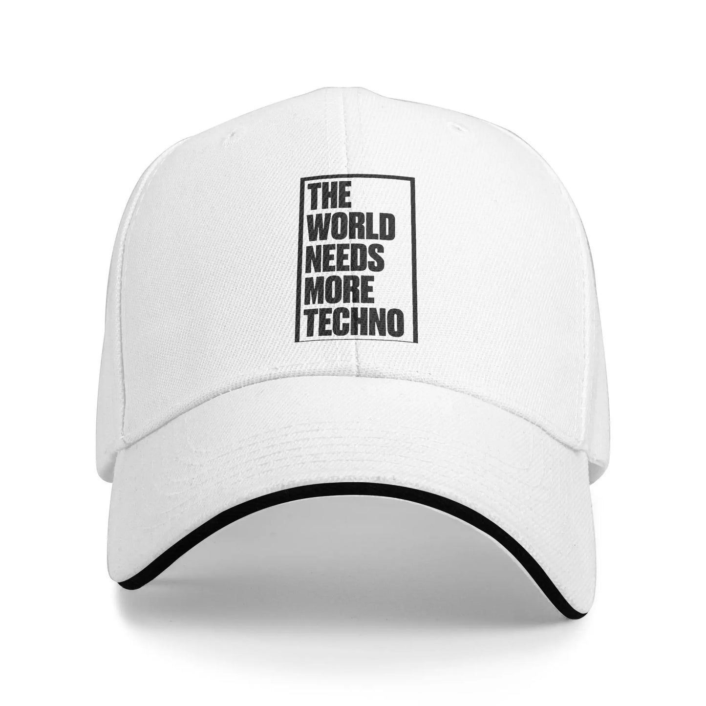 The World Needs More Techno Baseball Cap