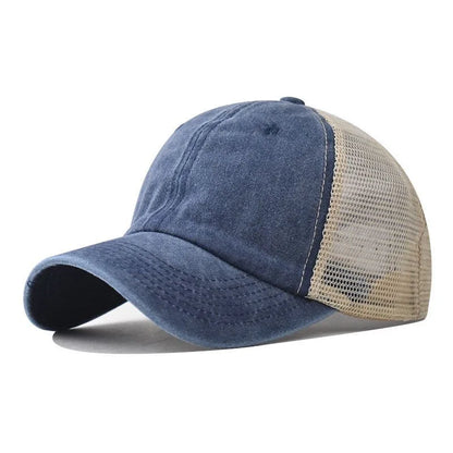 Mesh Hats for Men and Women Beach Worn Baseball Caps