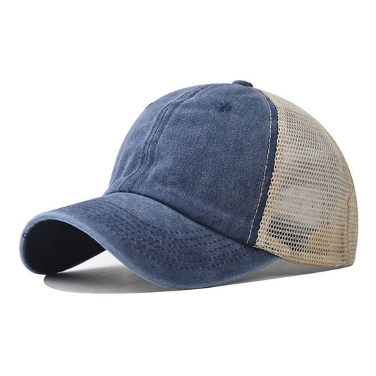 Mesh Hats for Men and Women Beach Worn Baseball Caps