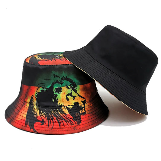 European And American Personalized Animal-Printed Bucket Hat