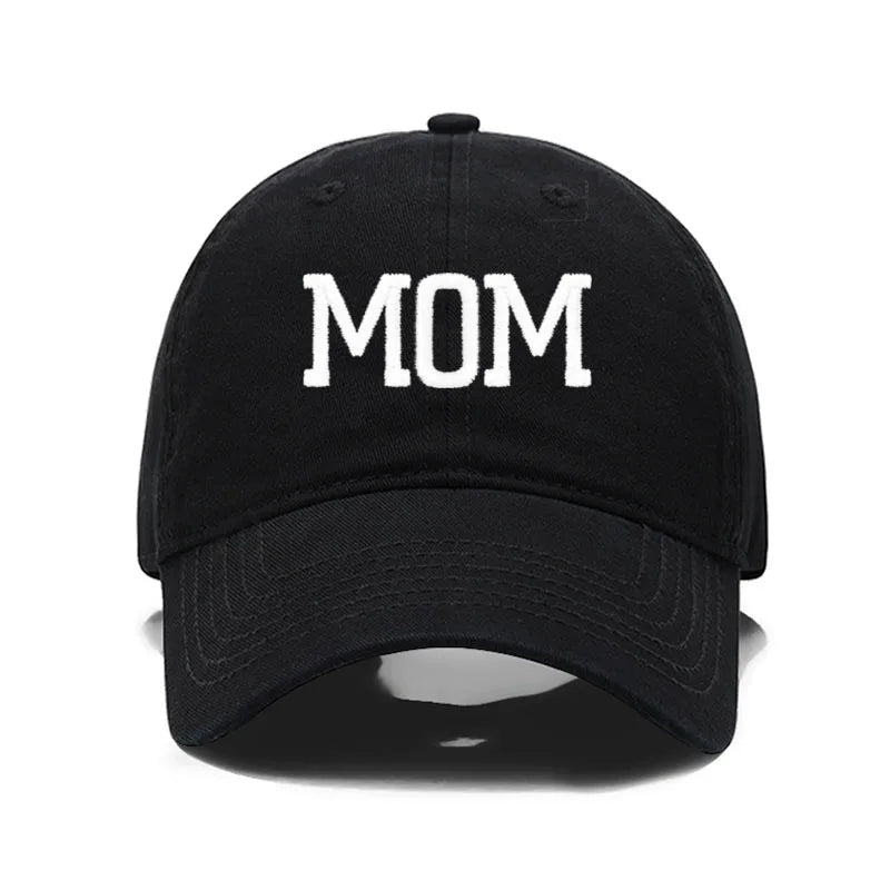 DAD MOM Embroidery Baseball Cap Fashion Women Men